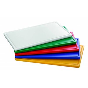 Bartscher Planche à Découper Pro HACCP | Antidérapant | 530x325x(H)24mm | Disponible en 5 Couleurs