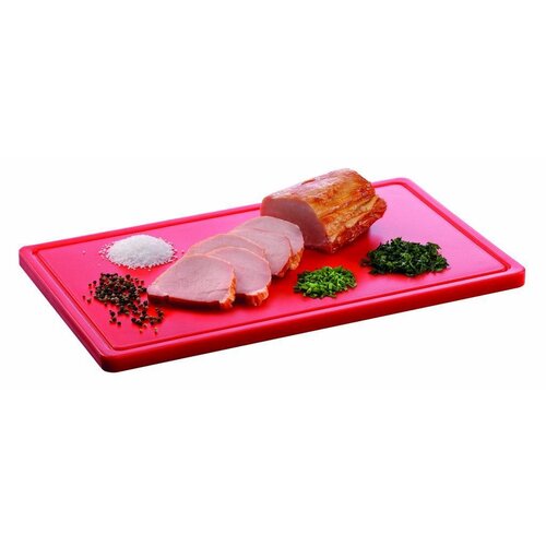 Bartscher Planche à Découper Pro HACCP | Antidérapant | 530x325x(H)24mm | Disponible en 5 Couleurs