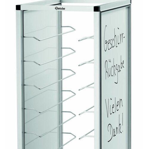 Bartscher Chariot à Plateaux | Convient pour 10x 370x570 & 356x456mm | 470x685x(H)1596mm