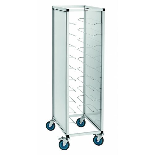 Bartscher Chariot à Plateaux | Convient pour 10x 370x570 & 356x456mm | 470x685x(H)1596mm