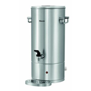 Bartscher Distributeur d'Eau Chaude | Inox | Raccord d'Eau Fixe | 9 Litres | 305x350x(H)490mm