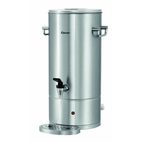 Bartscher Distributeur d'Eau Chaude | Inox | Raccord d'Eau Fixe | 9 Litres | 305x350x(H)490mm