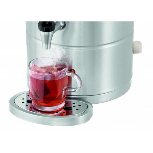 Bartscher Distributeur d'Eau Chaude | Inox | Raccord d'Eau Fixe | 9 Litres | 305x350x(H)490mm