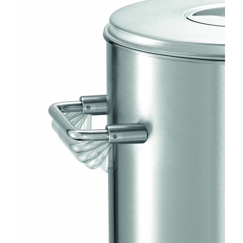 Bartscher Distributeur d'Eau Chaude | Inox | Raccord d'Eau Fixe | 9 Litres | 305x350x(H)490mm