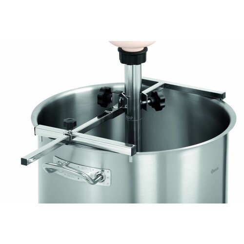 Bartscher Support pour Mixeur Plongeant | pour Mixeur avec diamètre Ø25-40mm | 255x625x(H)70mm