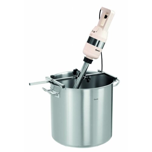 Bartscher Support pour Mixeur Plongeant | pour Mixeur avec diamètre Ø25-40mm | 255x625x(H)70mm