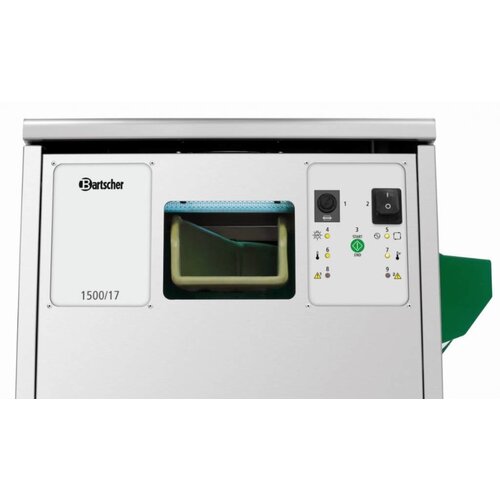 Bartscher Polisseuse à Couverts | Lampe UV Intégrée | Inox | Disponible en 2 Tailles