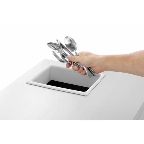 Bartscher Polisseuse à Couverts | Lampe UV Intégrée | Inox | Disponible en 2 Tailles