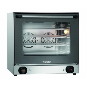 Bartscher Four à Convection AT90-MDI | 4x 438x315mm | Réglage de Température Electronique | 595x615x(H)580mm