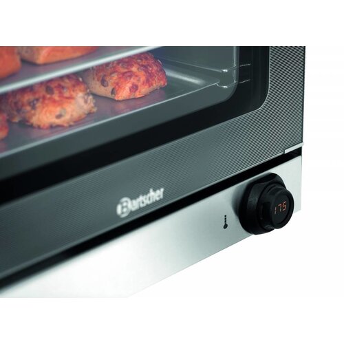 Bartscher Four à Convection AT90-MDI | 4x 438x315mm | Réglage de Température Electronique | 595x615x(H)580mm