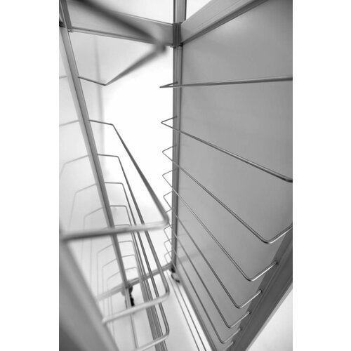 Bartscher Chariot à Plateaux | Conçu pour 10x GN 1/1 | Max 60 kg | 460x690x(H)1675mm