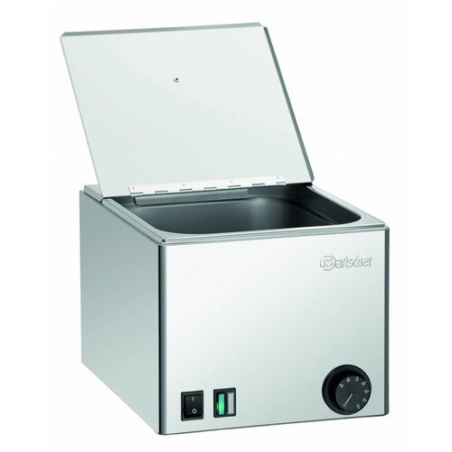 Bartscher Chauffe-Saucisses | Cuve 240x300x(H)150mm | Amovible | 270x360x(H)240mm