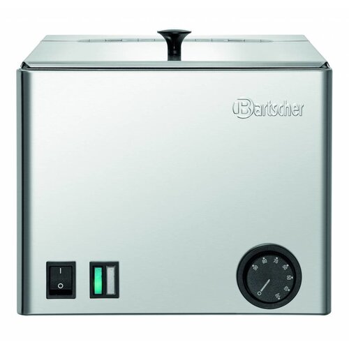 Bartscher Chauffe-Saucisses | Cuve 240x300x(H)150mm | Amovible | 270x360x(H)240mm