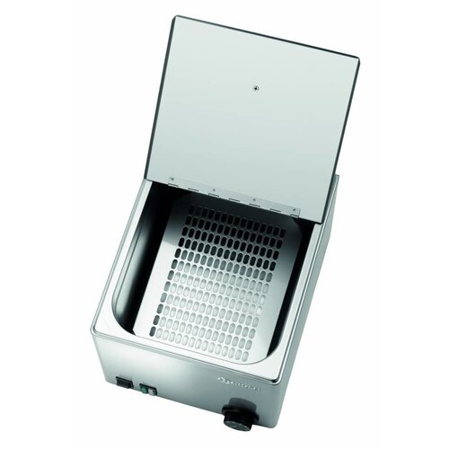Bartscher Chauffe-Saucisses | Cuve 240x300x(H)150mm | Amovible | 270x360x(H)240mm