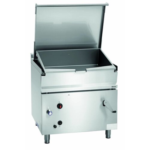 Bartscher Braisière Basculante | 80 Litres | 100 à 300 °C | 22 kW | 900x900x(H)900mm