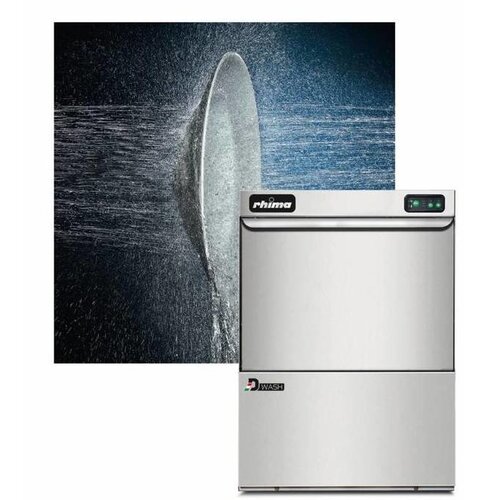 Rhima Lave-Vaisselle | 50x50cm | Rhima DWash T50 | Glaze + Distributeur de Savon + Pompe de Vidange