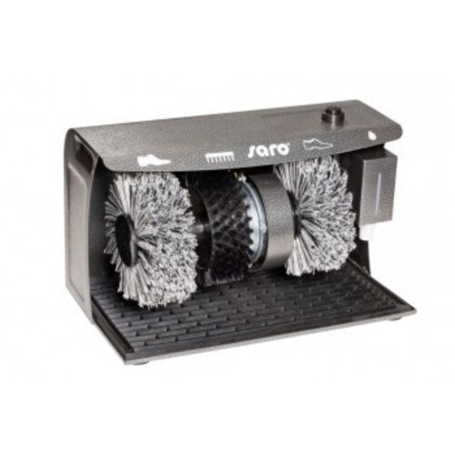 Saro Cireuse à Chaussure DELUXE | 3 Brosses | 400x240x258(h)mm