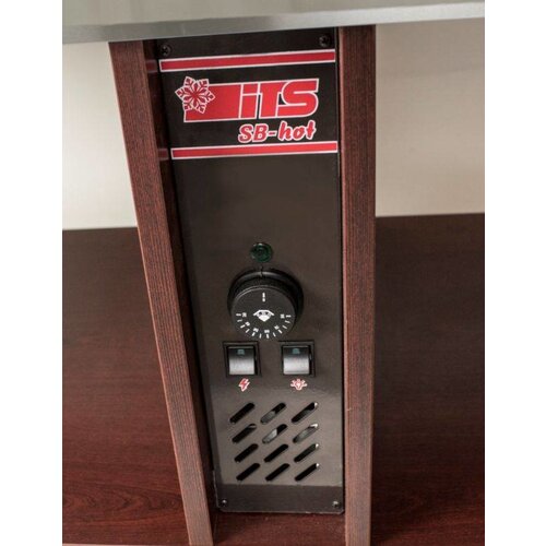 Saro Buffet Chaud | 4x GN 1/1 | Acajou