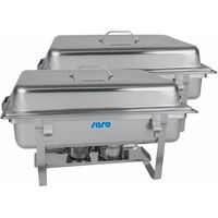 Chafing Dish Twin Pack | Contient: 1x GN 1/1, 1x GN 1/2 et 2x GN 1/4