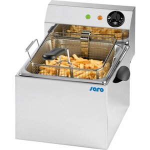 Saro Friteuse Electrique | 8 Litres | Cuve Amovible | 260x430x350(h)mm