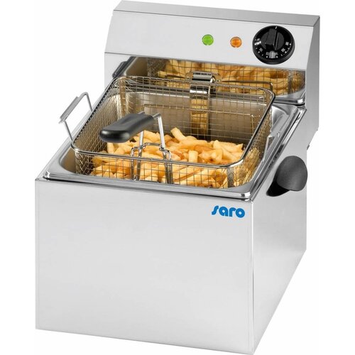 Saro Friteuse Electrique | 8 Litres | Cuve Amovible | 260x430x350(h)mm