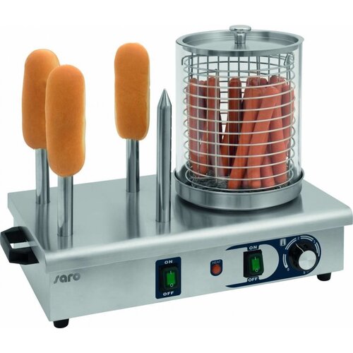 Saro Machine à Hotdog | 4,5kW | Ø190x240(h)mm