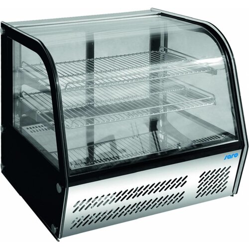 Saro Vitrine de Présentation | Modèle de Table | 85L | 2 Grilles | 690x462x670(h)mm