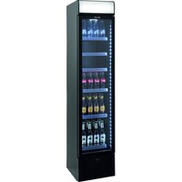 Armoire Réfrigérée | Noir | 134L | Eclairage Led | 403x455x1905(h)mm