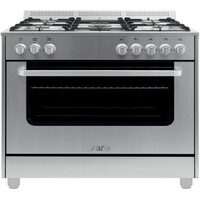 Cuisinière à Gaz sur Four Electrique | 5 Brûleurs | 230V | 900x600x850(h)mm