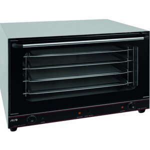 Saro Four à Convection | 4 Plaques Perforées 600x400 | 400V | 835x780x590(h)mm