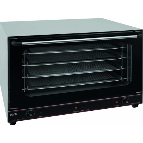 Saro Four à Convection | 4 Plaques Perforées 600x400 | 400V | 835x780x590(h)mm