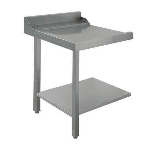 Bartscher Table Gliss| À Gauche | Inox 18/10 | 700X720X(h)850mm