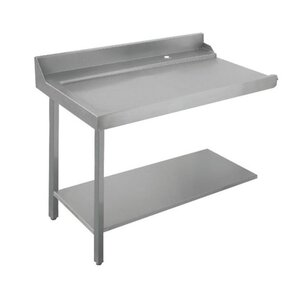 Bartscher Table Gliss| À Gauche | Inox 18/10 | 1200X720X(h)850mm