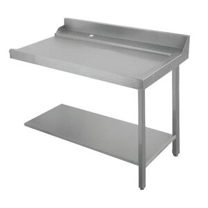 Bartscher Table Gliss| À Droite | Inox 18/10 | 1200X720X(h)850mm