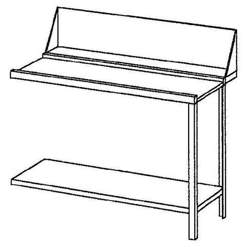 Bartscher Table Gliss| À Droite | Inox 18/10 | 1200X720X(h)850mm Bartscher Table Gliss| À Droite | Inox 18/10 | 1200X720X(h)850mm