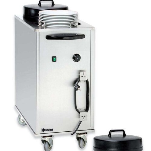 Bartscher Chauffe-Assiettes |Avec Chariot | Electrique Chauffant |2 kW | 435x820x (h)1025mm