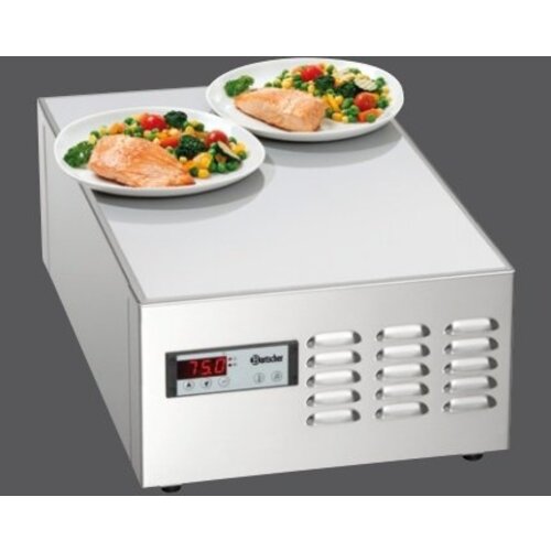 Bartscher Plaque Mix | Réfrigération | Maintien au chaud | 340X546X(h)188mm