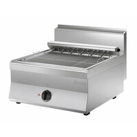 Grill Électrique | Nervuré |En Fonte |400V| 800X650X(h)295mm