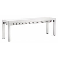 Pont Thermique | Avec pieds | 220-240 V | Inox | 1400x300x(h)400mm