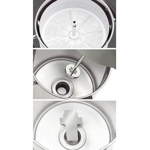 Bartscher Percolateur | 9  litres | 60 - 72 tasses | 310x320x(h)540mm