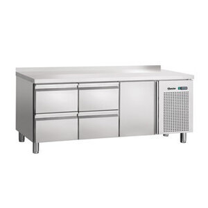 Bartscher Comptoir Réfrigérée | 4 tirroirs | 1 Porte | 230 V | 1792x700x(h)850mm Bartscher Comptoir Réfrigérée | 4 tirroirs | 1 Porte | 230 V | 1792x700x(h)850mm
