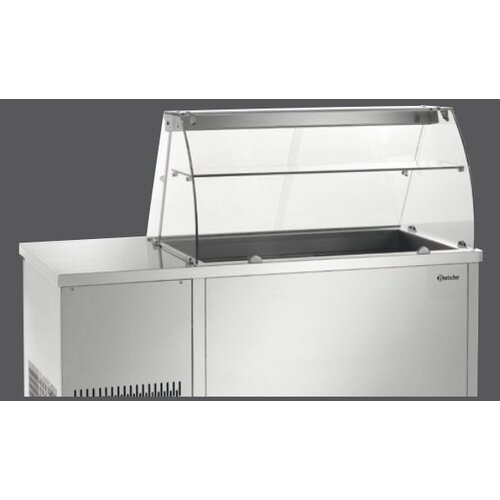Bartscher Saladette | Avec Portes Coulissantes  | 3 x 1/1 GN  | 1535x700x(h)1355mm