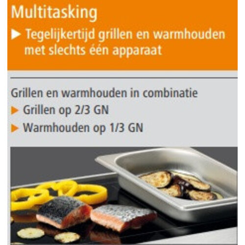 Bartscher Plaque de Cuisson | en Céramique | 220-240 V  | 655x415x(h)86mm