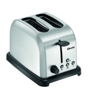 Bartscher Grille-Pain | 230 V | Acier inoxydable Brossé | 195x300x(h)200mm