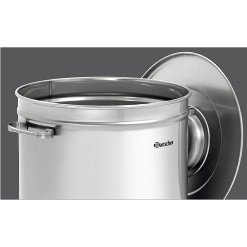 Bartscher Poubelle Sur Roues| 56 Litres | Avec poignée| 460x400x(h)620mm