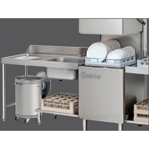 Bartscher Poubelle Sur Roues| 56 Litres | Avec poignée| 460x400x(h)620mm