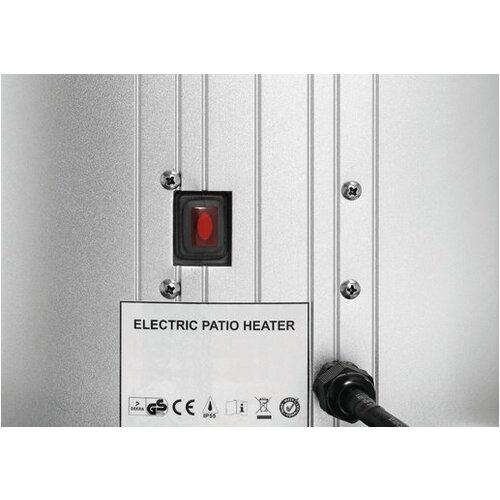 Bartscher Radiateur | 220-240 V | Avec Télécommande |  495x240x(h)1610mm