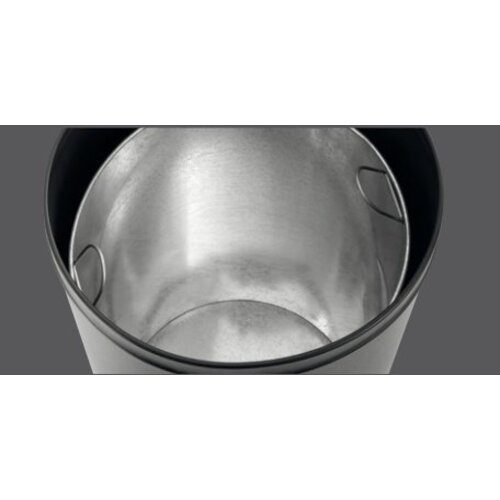 Bartscher Cendrier sur Colonne | Poids 10.5 kg | Noir | 380x380x(h)945mm