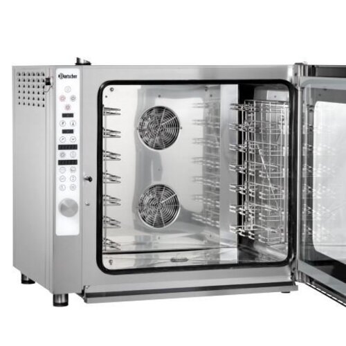 Bartscher Four Mixte à Vapeur | Air ventilé | 230 V | 2/3 GN | 620x755x(h)635mm