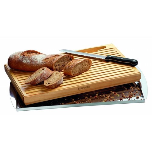Bartscher Planche à Pain | avec Bac à miette | 475x260x(h)40mm